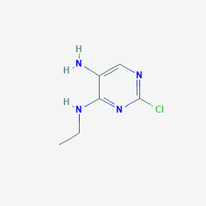 2-chloro-N4-ethylpyrimidine-4,5-diamine