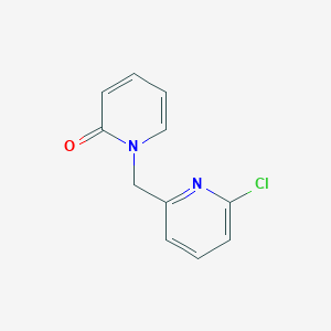1-[(6-chloropyridin-2-yl)methyl]pyridin-2(1H)-one