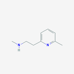 N-Methyl-N-[2-(6-methyl-2-pyridyl)ethyl]amine