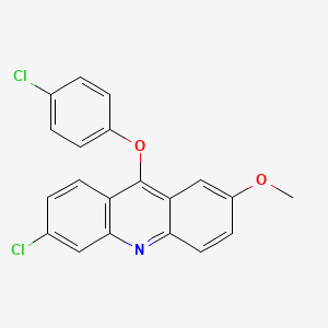 6-Chloro-9-(4-chlorophenoxy)-2-methoxyacridine