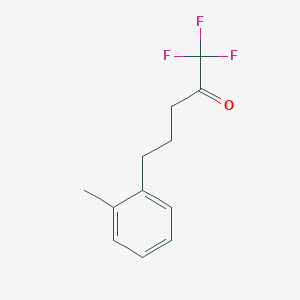 1,1,1-Trifluoro-5-(2-methylphenyl)pentan-2-one