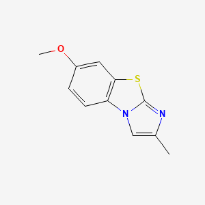 6-Methoxy-2-methylimidazo[2,1-b][1,3]benzothiazole