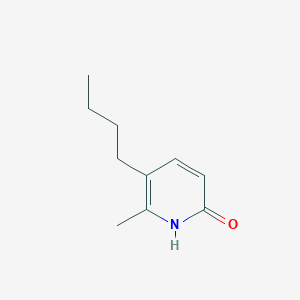 2(1H)-Pyridinone, 5-butyl-6-methyl-