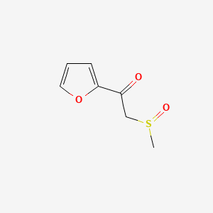 1-(2-Furanyl)-2-(methylsulfinyl)ethanone