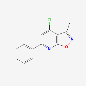 4-Chloro-3-methyl-6-phenylisoxazolo[5,4-b]pyridine