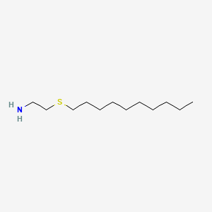 molecular formula C12H27NS B8690888 2-(Decylthio)ethanamine CAS No. 29873-30-1