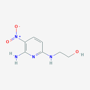 2-[(6-Amino-5-nitro-2-pyridinyl)amino]ethanol