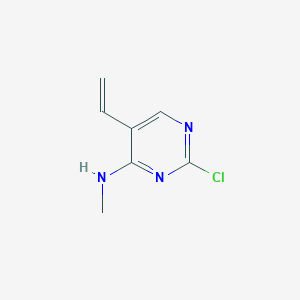2-Chloro-5-ethenyl-N-methylpyrimidin-4-amine