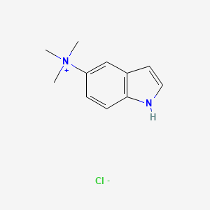molecular formula C11H15ClN2 B8690923 (5-Indolyl)trimethylammonium chloride CAS No. 6844-32-2
