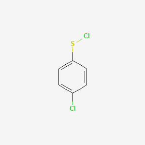 molecular formula C6H4Cl2S B8690925 4-Chlorobenzenesulfenylchloride CAS No. 933-01-7