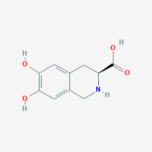 (3S)-6,7-Dihydroxy-1,2,3,4-tetrahydroisoquinoline-3-carboxylic acid
