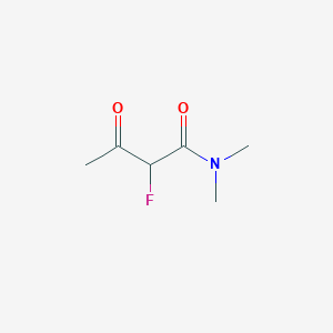 2-Fluoro-N,N-dimethyl-3-oxobutanamide