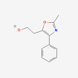 B8691020 5-(2-Hydroxyethyl)-2-methyl-4-phenyloxazole CAS No. 89149-95-1