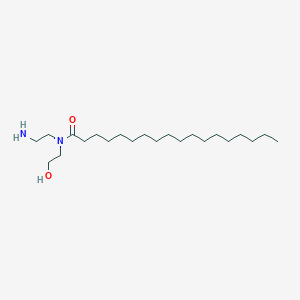 molecular formula C22H46N2O2 B086912 n-(2-aminoethyl)-n-(2-hydroxyethyl)octadecanamide CAS No. 120-41-2