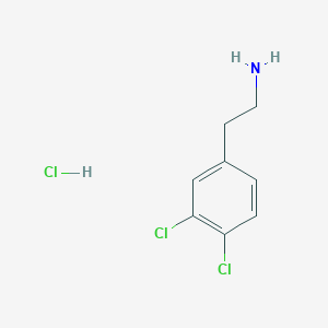 B8691257 Phenethylamine, 3,4-dichloro-, hydrochloride CAS No. 39959-88-1