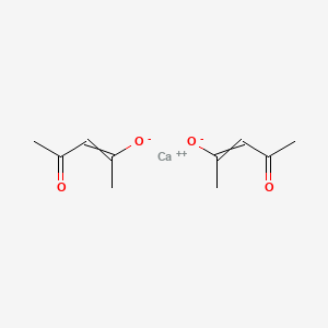 molecular formula C10H14CaO4 B8691409 Calcium bis(4-oxopent-2-en-2-olate) 