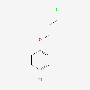 molecular formula C9H10Cl2O B8691610 1-Chloro-4-(3-chloropropoxy)benzene 