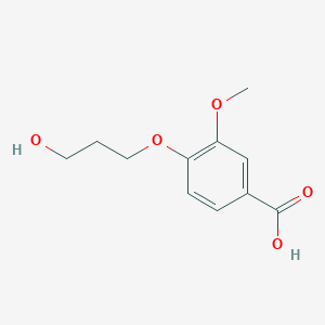 4-(3-Hydroxypropoxy)-3-methoxybenzoic acid