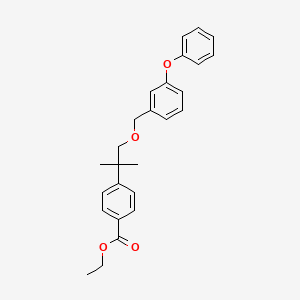 3-Phenoxybenzyl 2-(4-ethoxycarbonylphenyl)-2-methylpropyl ether