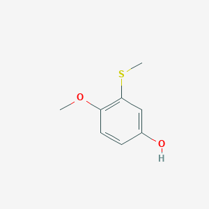 4-Methoxy-3-(methylthio)phenol
