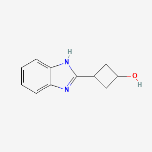 trans-3-(1H-benzo[d]imidazol-2-yl)cyclobutanol