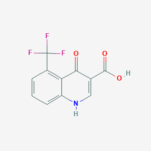 4-Oxo-5-(trifluoromethyl)-1,4-dihydroquinoline-3-carboxylic acid