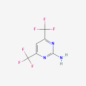 4,6-Bis(trifluoromethyl)pyrimidin-2-amine