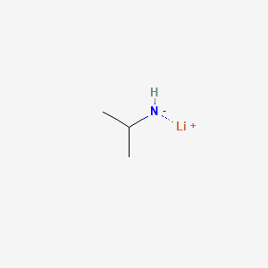 molecular formula C3H8LiN B8691889 Lithium isopropylamide CAS No. 38225-32-0