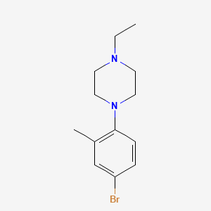 1-(4-Bromo-2-methyl-phenyl)-4-ethyl-piperazine