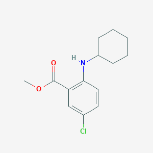 Methyl 5-chloro-2-(cyclohexylamino)benzoate