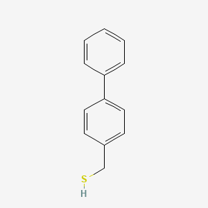 molecular formula C13H12S B8692075 (4-Phenylphenyl)methanethiol CAS No. 6258-69-1