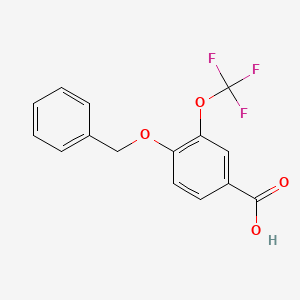 4-(Benzyloxy)-3-(trifluoromethoxy)benzoic acid