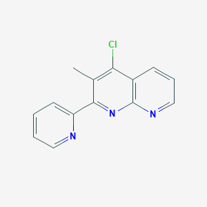 4-Chloro-3-methyl-2-(pyridin-2-yl)-1,8-naphthyridine