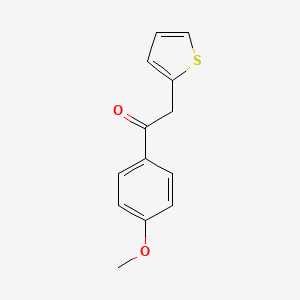 1-(4-Methoxyphenyl)-2-(2-thiophenyl)-ethanone