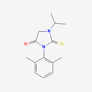 3-(2,6-Dimethylphenyl)-1-isopropyl-2-thioxo-imidazolidin-4-one