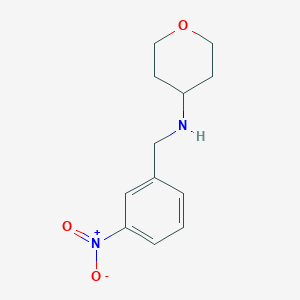 (3-Nitro-benzyl)-(tetrahydro-pyran-4-yl)-amine