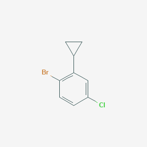 1-Bromo-4-chloro-2-cyclopropylbenzene