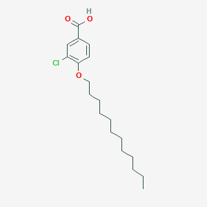 3-Chloro-4-(dodecyloxy)benzoic acid