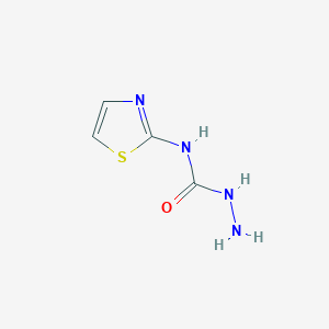 molecular formula C4H6N4OS B8692392 4-(Thiazol-2-yl)semicarbazide 