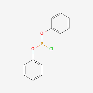molecular formula C12H10ClO2P B8692396 Diphenyl chlorophosphite 