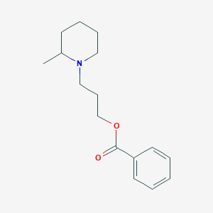 molecular formula C16H23NO2 B086926 Piperocaine CAS No. 136-82-3