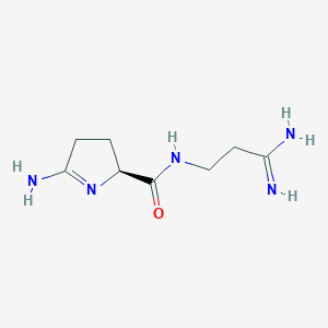 molecular formula C8H15N5O B086930 Noformicin CAS No. 155-38-4