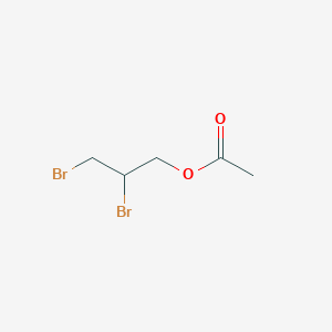 molecular formula C5H8Br2O2 B8693019 1-Acetoxy-2,3-dibromopropane CAS No. 6308-13-0