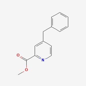 molecular formula C14H13NO2 B8693141 Methyl 4-benzylpicolinate CAS No. 193204-91-0