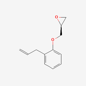 molecular formula C12H14O2 B8693369 (2S)-2-[(2-allylphenoxy)methyl]oxirane CAS No. 81840-59-7
