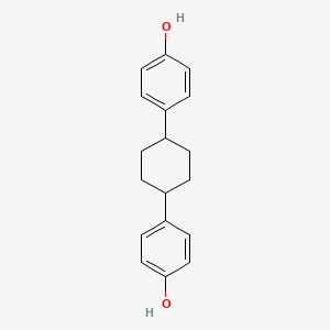 molecular formula C18H20O2 B8693387 4,4-cyclohexylidene bisphenol 