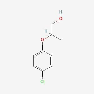 molecular formula C9H11ClO2 B8693453 2-(4-Chlorophenoxy)propan-1-ol CAS No. 63650-24-8