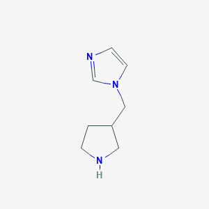 1-(pyrrolidin-3-ylmethyl)-1H-imidazole