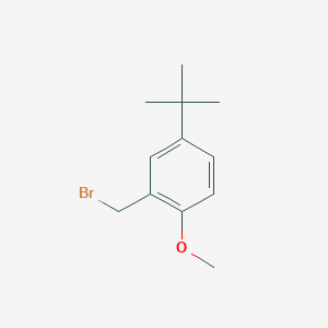 2-Bromomethyl-4-tert-butyl-1-methoxybenzene