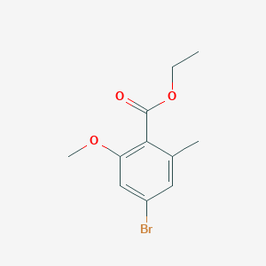 Ethyl 4-bromo-2-methoxy-6-methylbenzoate